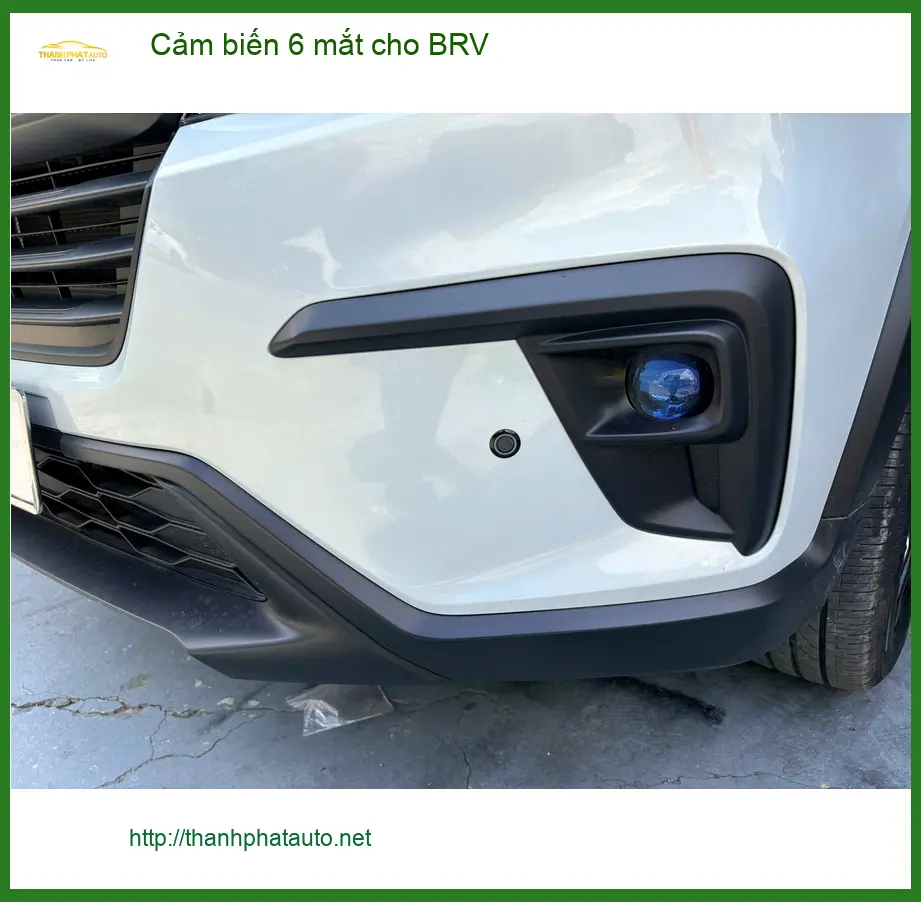 Anh Cường lắp cảm biến 6 mắt cho Honda BRV tại Quận 5 tránh va chạm khu dân cư ảnh thực tế 5