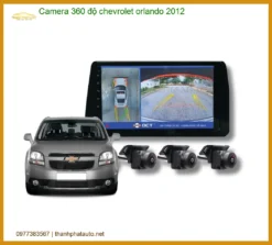 Camera 360 độ Chevrolet Orlando 2012 - Trung Tâm Lắp Đặt Uy Tín TPHCM