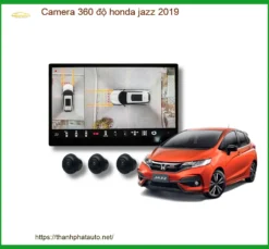 Camera 360 độ Honda Jazz 2019 - Địa Chỉ Lắp Đặt Uy Tín TPHCM