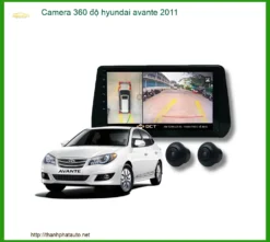 Camera 360 Độ Cho Hyundai Avante 2011 Chính Hãng - Hỗ Trợ Lái Xe An Toàn