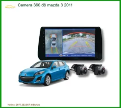 Camera 360 độ Mazda 3 2011 - Trung Tâm Lắp Đặt Uy Tín TPHCM