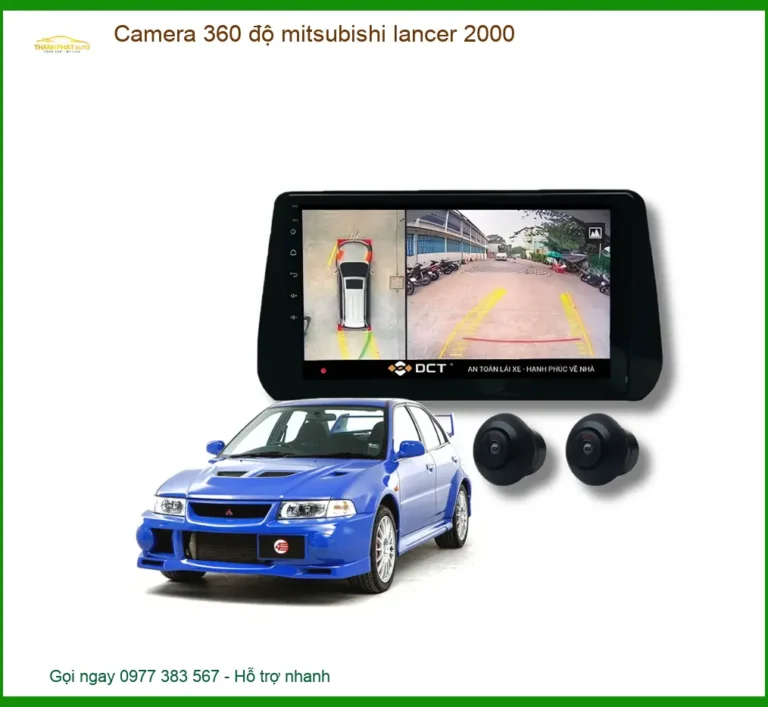 Camera 360 Độ Mitsubishi Lancer 2000 - Giải Pháp Lái Xe An Toàn