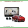 Camera 360 Độ Mitsubishi Mirage 2013 Chính Hãng - Hỗ Trợ Lái Xe An Toàn