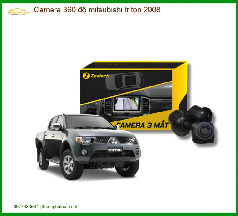 Camera 360 độ Mitsubishi Triton 2008 - Địa Chỉ Lắp Đặt Chính Hãng TPHCM