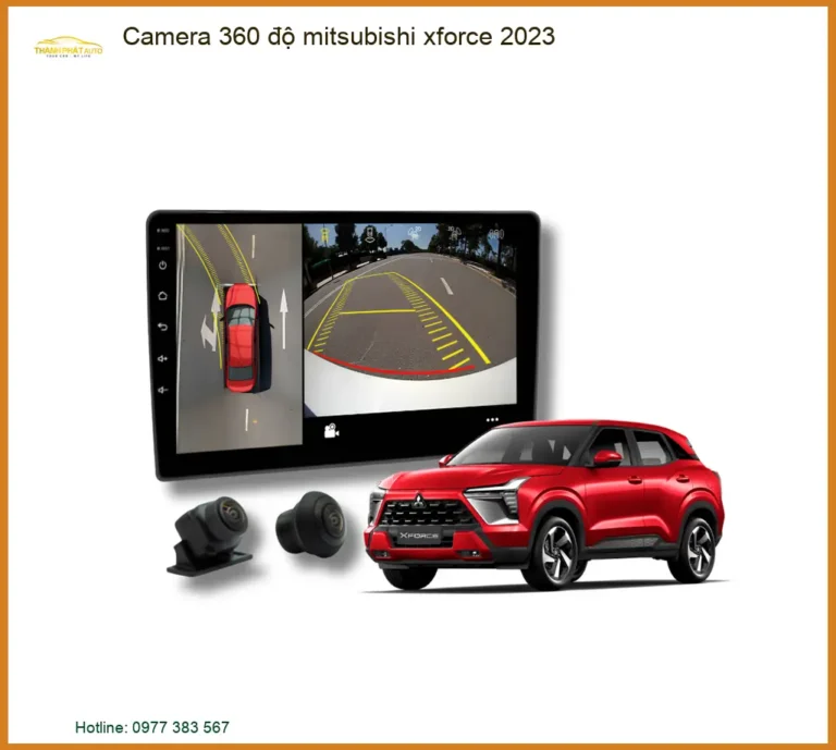 Camera 360 độ Mitsubishi Xforce 2023 - Trung Tâm Lắp Đặt Chính Hãng TPHCM