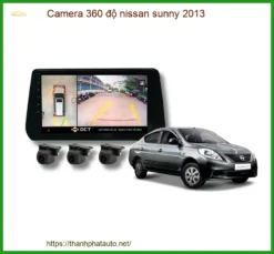 Camera 360 Độ Nissan Sunny 2013 Chính Hãng - Lắp Đặt Chuyên Nghiệp