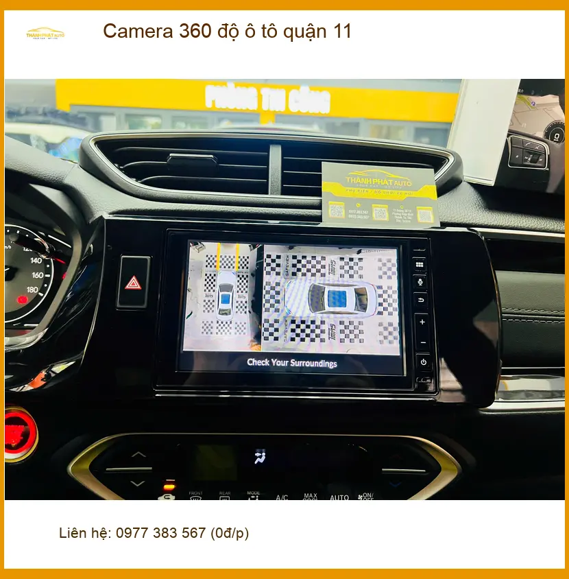 Trung Tâm Lắp Đặt Camera 360 Độ Ô Tô Tại Quận 11 - Lắp Đặt Uy Tín TPHCM ảnh thực tế 2