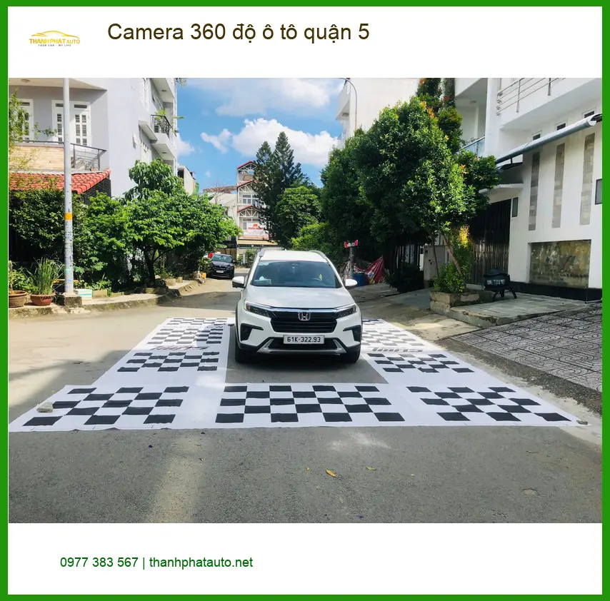 Địa Chỉ Lắp Camera 360 Độ Ô Tô Xe Hơi Tại Quận 5 - Lắp Đặt Uy Tín TPHCM ảnh thực tế 2