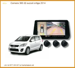 Camera 360 Độ Cho Suzuki Ertiga 2014 - Hỗ Trợ Lái Xe An Toàn