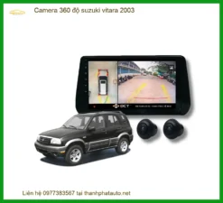 Camera 360 Độ Cho Suzuki Vitara 2003 Chính Hãng - Giải Pháp Lái Xe An Toàn