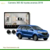 Camera 360 Độ Toyota Cho Toyota Avanza 2018 Chính Hãng - Lắp Đặt Tận Nơi