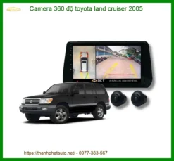 Camera 360 độ Toyota Land Cruiser 2005 - Địa Chỉ Lắp Đặt Chính Hãng TPHCM