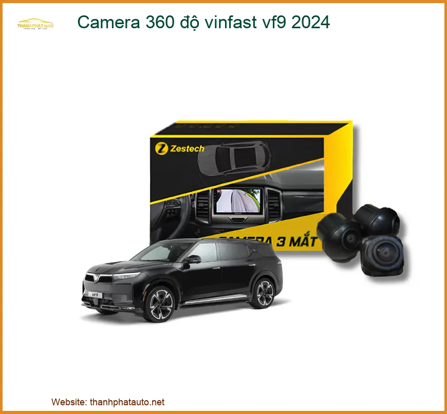 Camera 360 Độ Vinfast VF9 2024 - Trung Tâm Lắp Đặt Uy Tín TPHCM