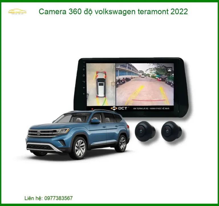 Camera 360 Độ Volkswagen Teramont 2022 - Địa Chỉ Lắp Đặt Uy Tín TPHCM