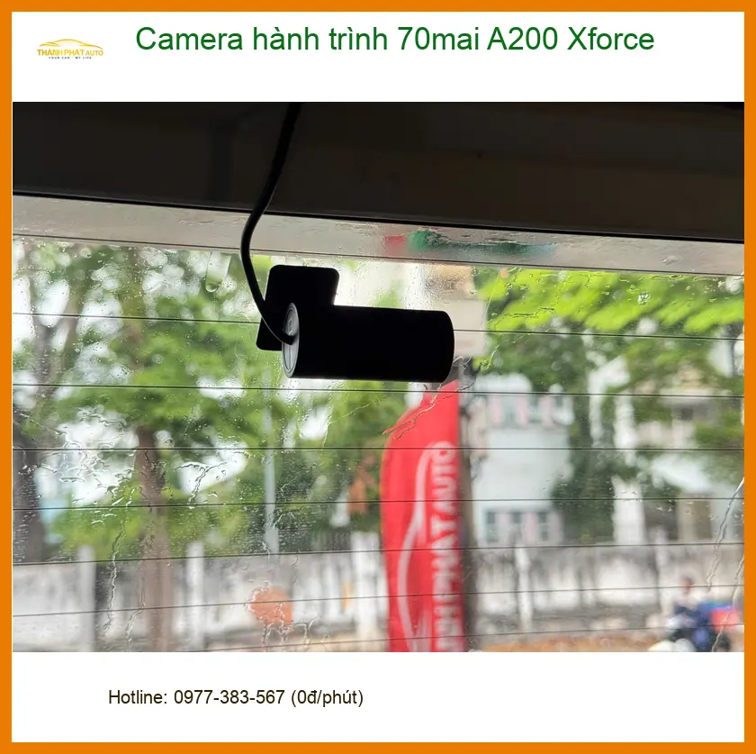 Anh Tùng lắp Camera hành trình 70mai A200 Xforce cho Toyota Vios ở Quận 2