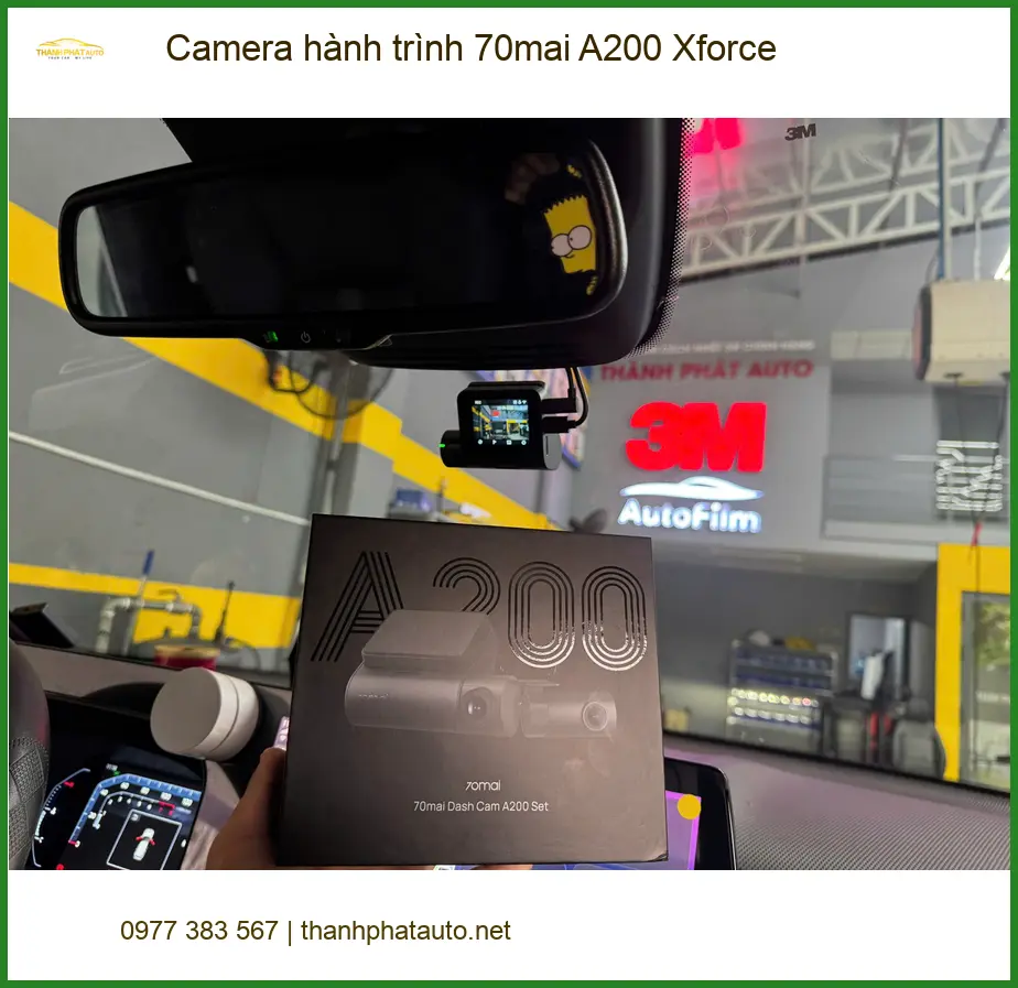 Anh Phúc lắp Camera hành trình 70mai A200 Xforce cho Kia K3 ở Quận 12 ảnh thực tế 3