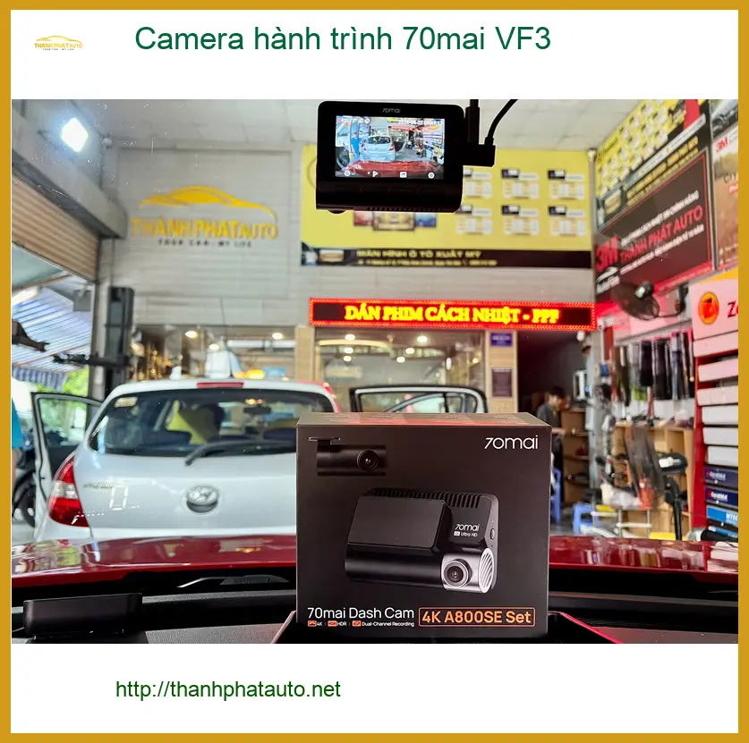 Anh Trường lắp Camera hành trình 70mai VF3 tại Quận 9 chính hãng ảnh thực tế 4
