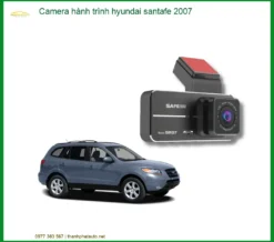 Camera hành trình Hyundai SantaFe 2007 - Địa Chỉ Lắp Đặt Uy Tín TPHCM