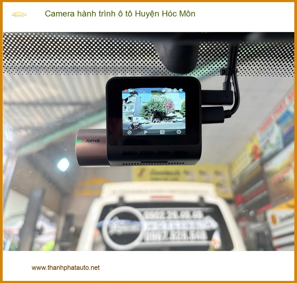 Camera Hành Trình Ô Tô Huyện Hóc Môn Chính Hãng