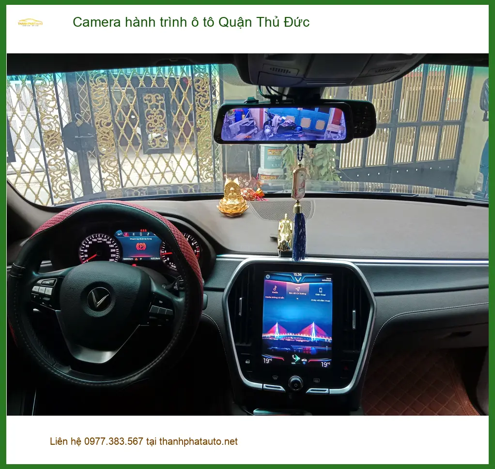 Nơi Lắp Camera Hành Trình Ô Tô tại Quận Thủ Đức - Lắp Đặt Giá Tốt ảnh thực tế 2
