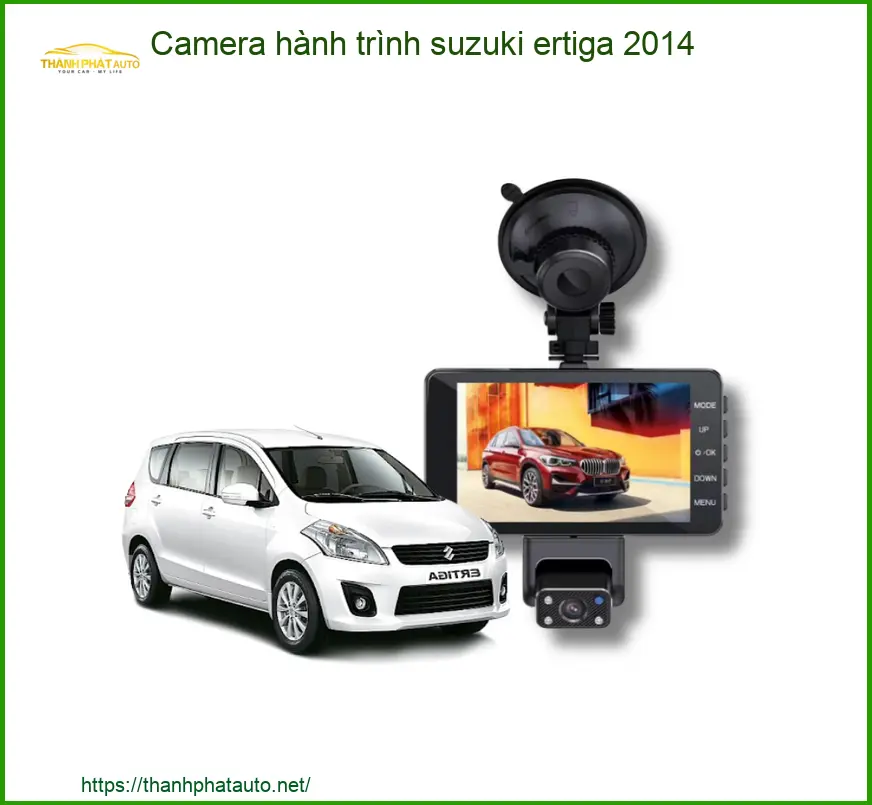 Camera Hành Trình Suzuki Ertiga 2014 - Địa Chỉ Lắp Đặt Uy Tín TPHCM