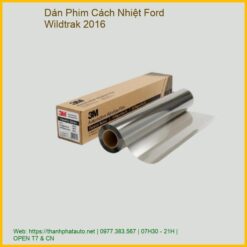 Dán Phim Cách Nhiệt Ford Wildtrak 2016 Uy Tín, Chính Hãng Tại TPHCM