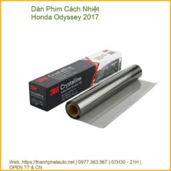 Dán Phim Cách Nhiệt Honda Odyssey 2017 Chuyên Nghiệp, Chính Hãng
