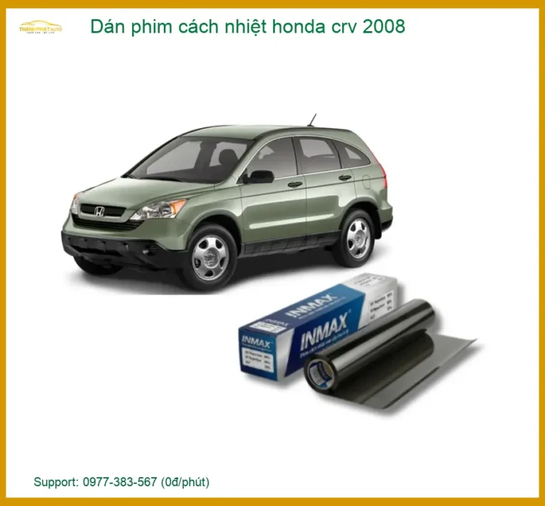 Dán Phim Cách Nhiệt Cho Xe Honda Crv 2008 Uy Tín Chính Hãng