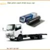 Dán Phim Cách Nhiệt Xe Tải Isuzu NPR - Địa Chỉ Lắp Đặt Uy Tín Giá Tốt TPHCM