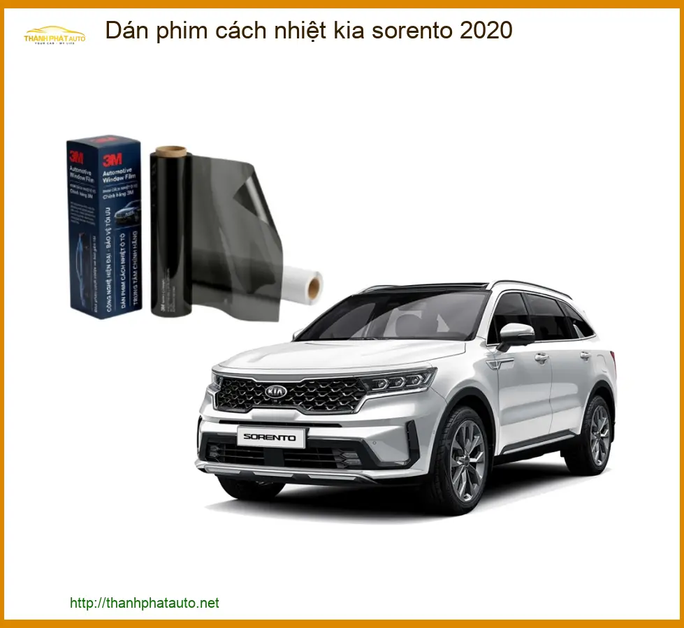 Dán Phim Cách Nhiệt Kia Sorento 2020 - Trung Tâm Lắp Đặt Uy Tín TPHCM