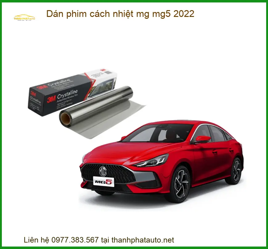 Dán Phim Cách Nhiệt MG MG5 2022 - Nơi Gắn Phim Cách Nhiệt Giá Tốt TPHCM