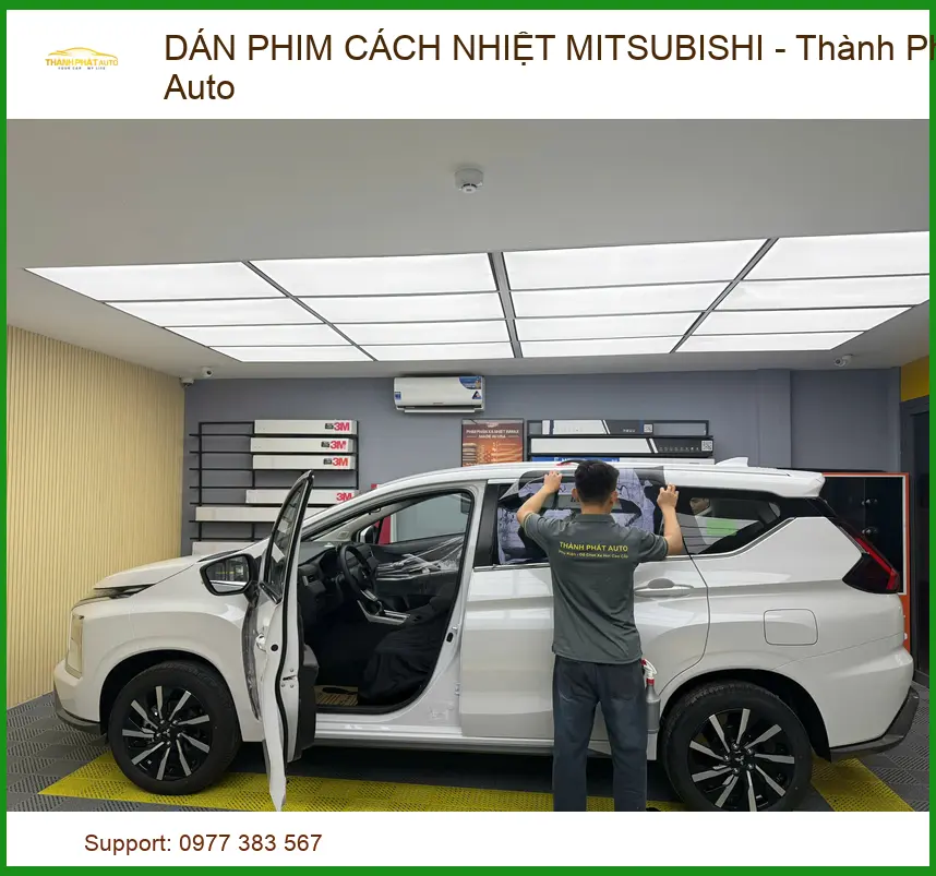 Dán Phim Cách Nhiệt Mitsubishi - Giải Pháp Chống Nóng Hiệu Quả Tại Tphcm