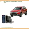 Dán Phim Cách Nhiệt Mitsubishi Outlander 2016 Chính Hãng Giá Tốt