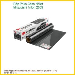 Dán Phim Cách Nhiệt Mitsubishi Triton 2009 Chính Hãng, Giá Tốt