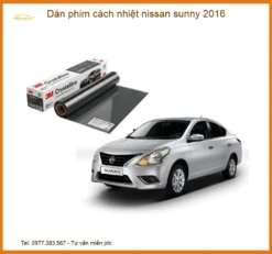 Dán Phim Cách Nhiệt Nissan Sunny 2016 - Chống Nóng, Bảo Vệ Nội Thất