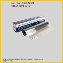 Dán Phim Cách Nhiệt Nissan Terra 2018 Chính Hãng Uy Tín Tại TPHCM