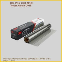 Dán Phim Cách Nhiệt Toyota Alphard 2018 Chính Hãng, Uy Tín Tại TPHCM