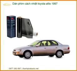 Dán Phim Cách Nhiệt Toyota Altis 1997 - Địa Chỉ Lắp Đặt Uy Tín TPHCM