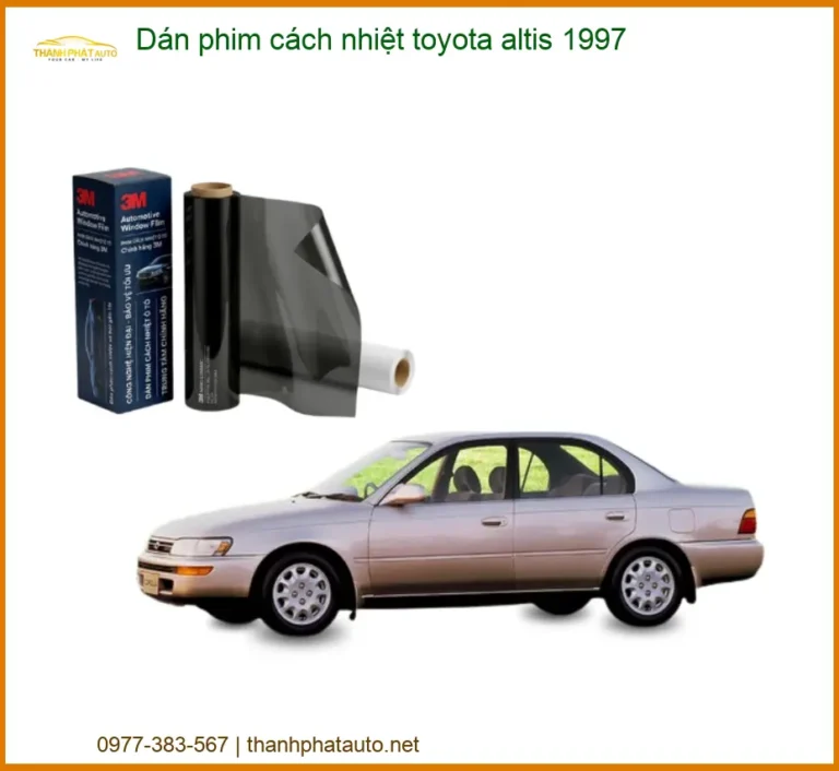 Dán Phim Cách Nhiệt Toyota Altis 1997 - Địa Chỉ Lắp Đặt Uy Tín TPHCM