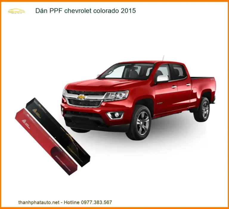 Dán PPF Chevrolet Colorado 2015 - Địa Chỉ Thi Công Uy Tín TPHCM