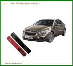 Dán Phim PPF Ô Tô Chevrolet Cruze 2017 - Nơi Thi Công Uy Tín Tại TPHCM