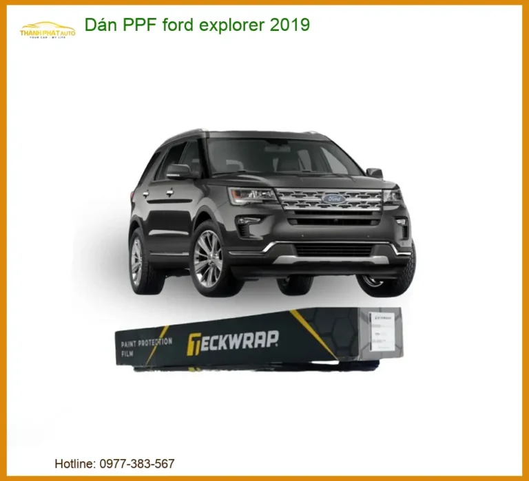 Dán Phim PPF Ford Explorer 2019 - Trung Tâm Thi Công Uy Tín TPHCM
