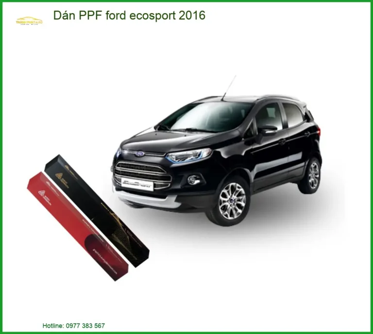 Dán Ppf Ford Ecosport 2016 Bảo Vệ Sơn Xe Chuyên Nghiệp
