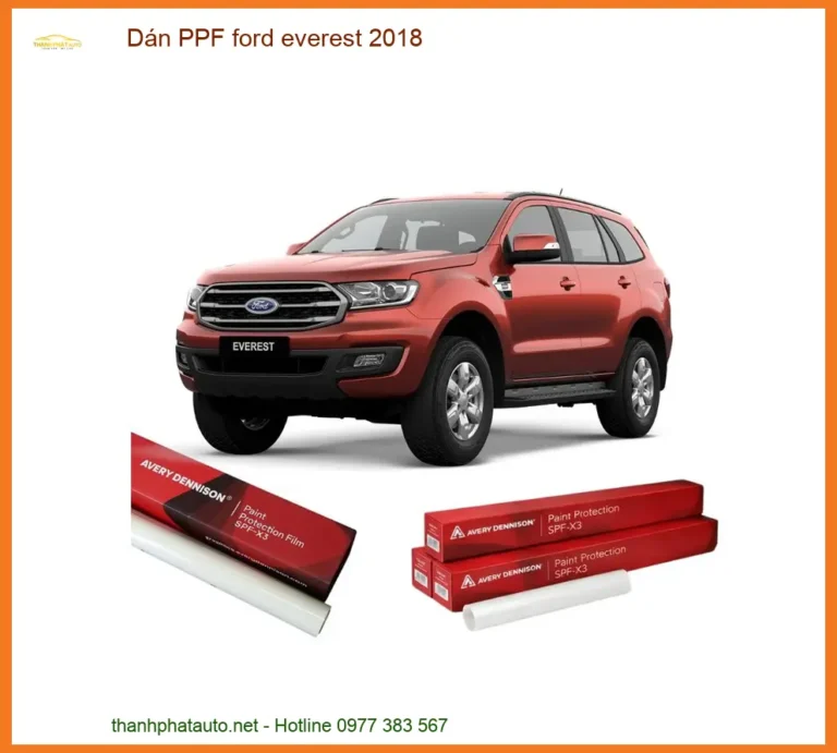 Dán Ppf Ford Everest 2018 Bảo Vệ Sơn Xe Chuyên Nghiệp Tại Thành Phát Auto