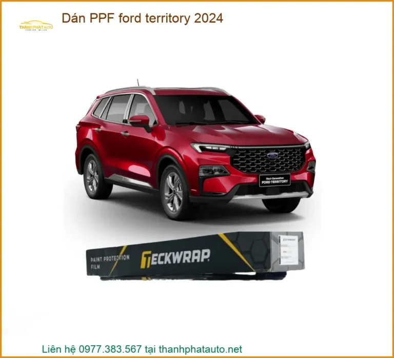 Dán PPF Ford Territory 2024 - Trung Tâm Thi Công Uy Tín TPHCM