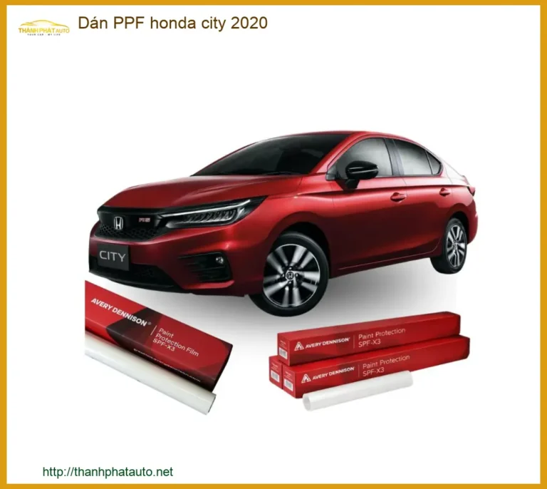 Dán PPF Honda City 2020 - Trung Tâm Thi Công Cao Cấp Uy Tín TPHCM