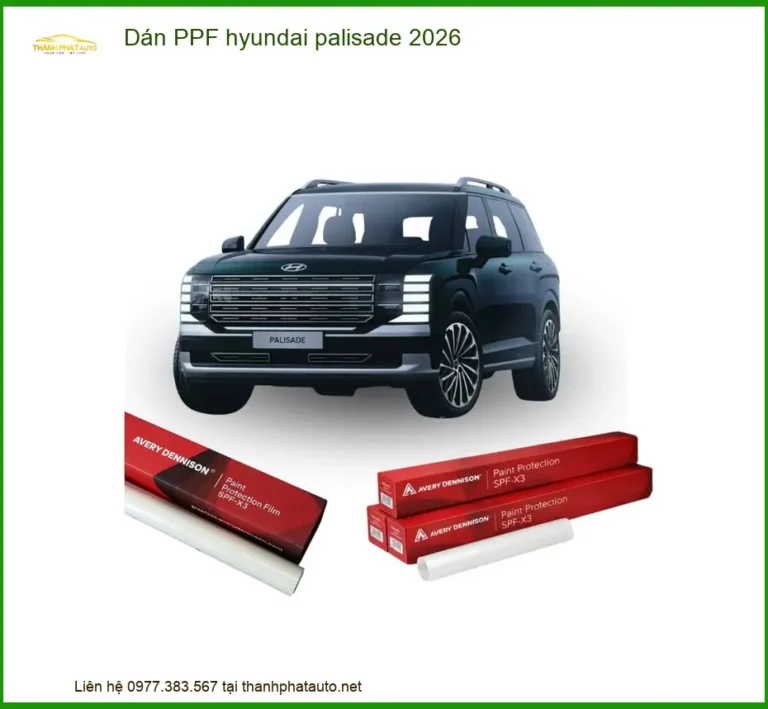 Dán PPF Bảo Vệ Sơn Hyundai Palisade - Địa Chỉ Lắp Đặt Uy Tín TPHCM