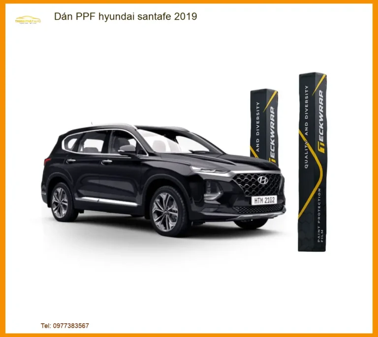 Dán Phim PPF Bảo Vệ Sơn Hyundai SantaFe 2019 - Địa Chỉ Thi Công Uy Tín TPHCM