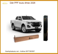 Dán PPF Bảo Vệ Sơn Xe Isuzu Dmax - Trung Tâm Thi Công & Bảo Dưỡng Uy Tín TPHCM