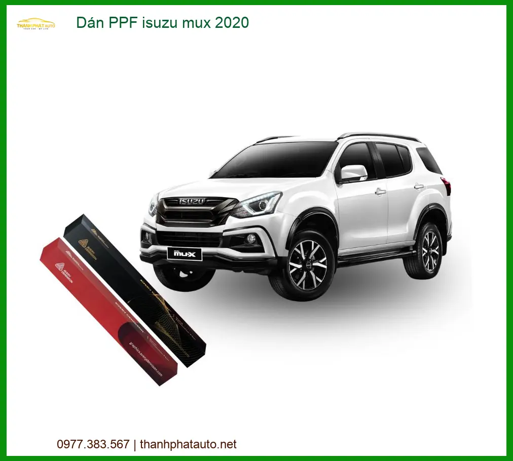 Dán PPF Isuzu Mu-X 2020 - Trung Tâm Thi Công Chính Hãng TPHCM